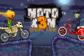 Moto X3M Spooky Land